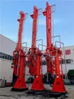 Electric-hydraulically powered marine loading arms Double pipelines transit LPG ammonia dangerous media